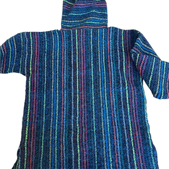 Colorful Striped Women's Hoodie - Picture 5 of 9